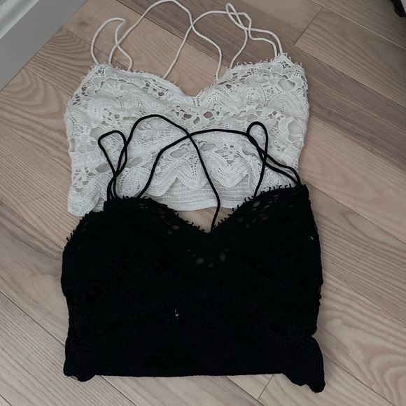 White and black Ilektra bralette - sold together - Picture 4 of 5